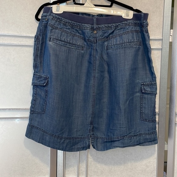 CHICO'S Denim Skirt Size 2 - Picture 2 of 3